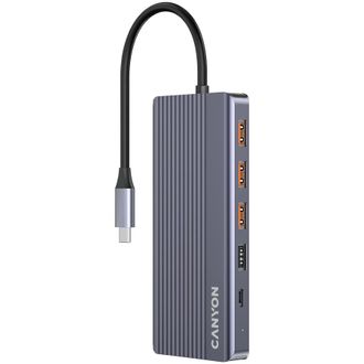 OEM Canyon Hub Ds-16 13 En 1 4k Usb-c Gris