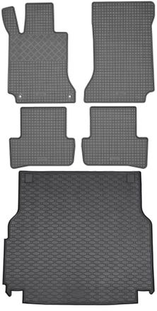 OEM Juego De Alfombrillas De Goma Para Coche Y Alfombrilla Para Maletero Para Mercedes Clase C W204 Familiar (diciembre De 2007 A Septiembre De 2014)