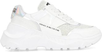 Versace Jeans Couture Speed Track Low-top Sneakers - Dames - Sneakers - Wit - 41 EU - Polyester - Schoenen