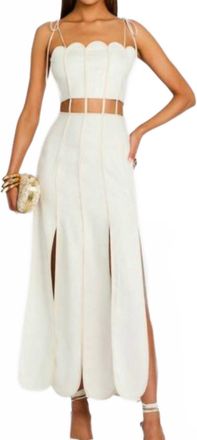 Azulu Malta Maxi Dress In White