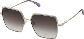 Zadig&Voltaire Womens SZV406-56594Y SZV406 56 56594Y Sunglasses - Metallic - One Size