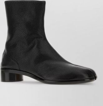 Maison Margiela leather tabi ankle boots