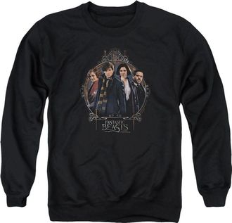 Gildan Fantastic Beasts Group Portrait Adult Crewneck Sweatshirt