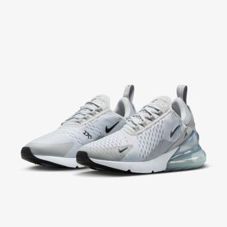 Nike Air Max 270 AH6789-018 Sneakers Womens White Lifestyle Shoes MEW1652