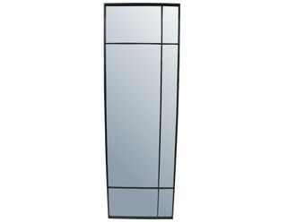 Schubiger M&ouml;bel Spiegel Metall Schwarz B: 65 cm