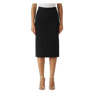 Max Mara Rokken, Dames, Zwart, L, Midi Rokken