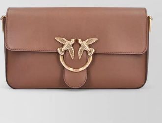 Pinko na leather clutch bag