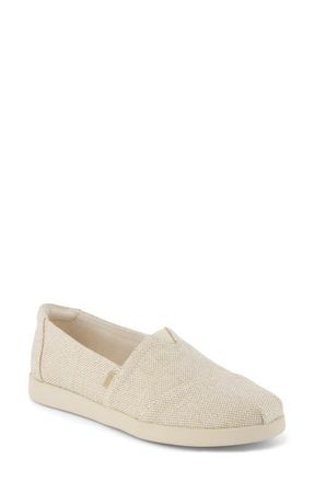 Toms Alpargata Plus Slip-On in Gold at Nordstrom, Size 9.5