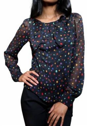 Eva Franco Sonora Blouse In Yester
