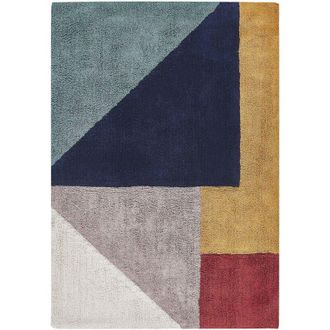 Beliani Rug JALGAON Multicolour 160 x 230 cm Cotton