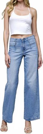 Hidden Jeans Logan Mid Rise Jeans In Light Wash