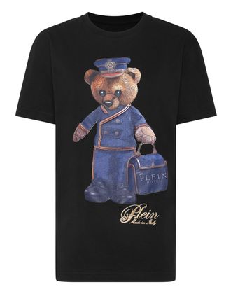 Philipp Plein Man Fit T-Shirt Teddy Doorman