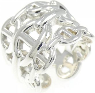Herm&egrave;s Chaine Dancre Band Ring (Pre-Owned)