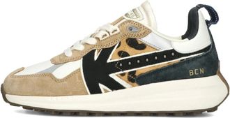 Kaotiko Detroit Glam Sneakers - Dames - Sneakers - Veelkleurig - 38 EU - Su&egrave;de - Schoenen
