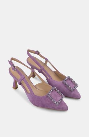 Alma En Pena Kitten Buckle Shoe in Purple at Nordstrom, Size 40