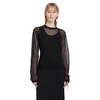 Ann Demeulemeester Knit Betsy Long Sleeve T-Shirt