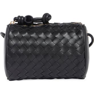 Urban Expression Woven Faux Leather Crossbody Bag in Black at Nordstrom Rack
