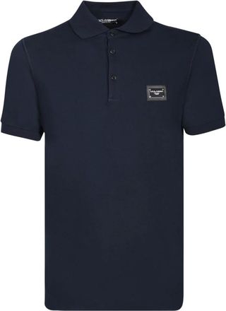 Dolce & Gabbana Hombre, Camisetas, Azul, Talla: S