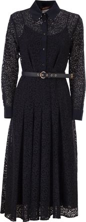 Max Mara Mstricordo Spitzenhemdkleid