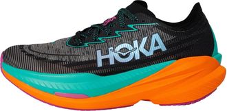 Hoka One One Mens Hoka Mach X 2 Black / Electric Aqua 1155119-BCQ