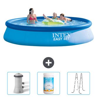 Intex Piscina Easy Set Redonda - 396x84 Cm - 6-piezas Scb84