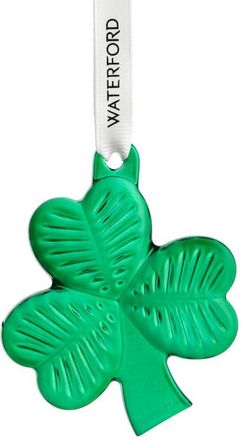Waterford Mini Green Shamrock Crystal Ornament at Nordstrom