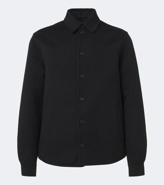 Fendi Giacca camicia in lana