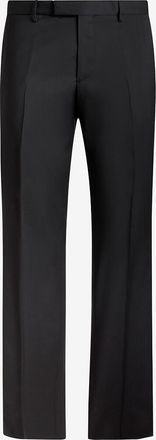 Etro Slim-Fit-Wollhose mit Satin-Seitenstreifen