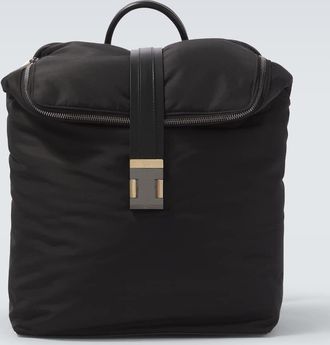 Christian Louboutin Nox leather-trimmed backpack