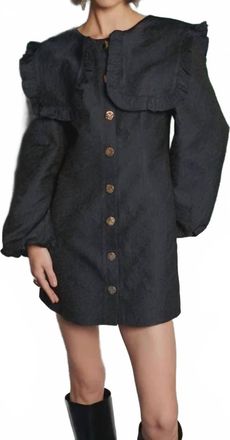 Ghospell Inola Mini Dress In Black