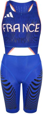 adidas Womens Slvsuit Rhe Ld99 in Semi Lucid Blue - Size 8 UK