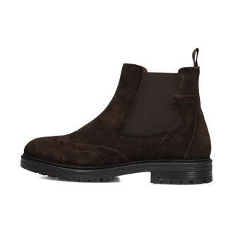 Mazzeltov Schoenen, Heren, Bruin, 44 EU, Bruine Chelsea Boots voor Heren