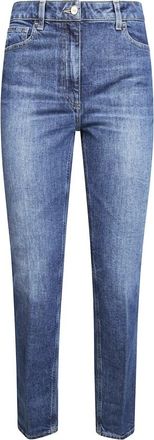 Elisabetta Franchi Slim-fit Jeans - Dames - Slim Fit Jeans - Blauw - W26 - Jeans