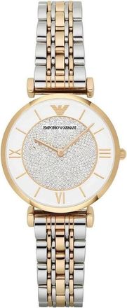 Emporio Armani Ar 2076 Horloge - Dames - Horloges - Geel - ONE Size - Accessoires