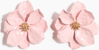 H&M Bl&uuml;tenf&ouml;rmige Ohrringe - Orange