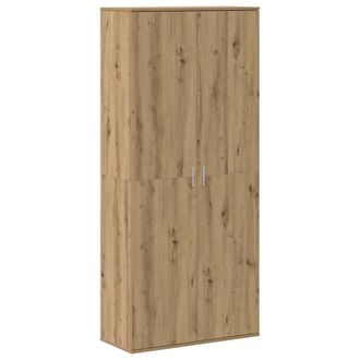 Berkfield Home Highboard Artisan Oak 80x35x180 cm Engineered Wood in Brown | Size: 80 x 35 x 180 cm