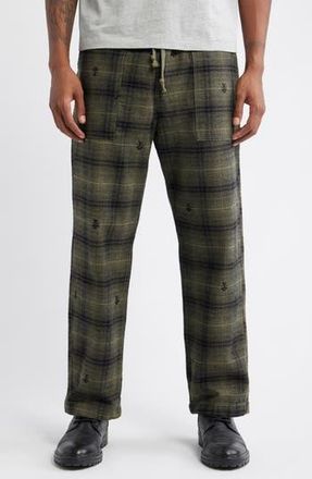 Service Works Thistle Plaid Chef Pants in Olive at Nordstrom Rack, Size Xx-Large
