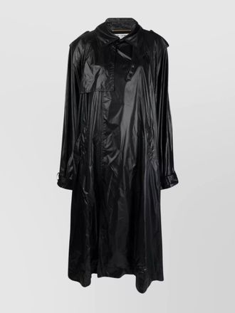 Yves saint laurent Black ロングマント レディース