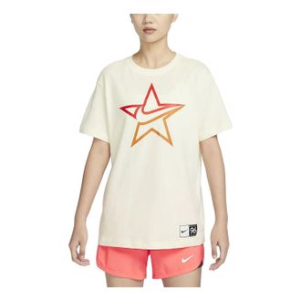 Nike (WMNS) Nike Dri Fit Swoosh Fly T-shirt Coconut Milk FD5061-113