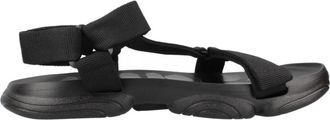Camper Karst Sandaal Platte Sandalen - Heren - Sandalen - Zwart - 44 EU - Schoenen