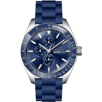 Invicta Aviator Quartz Blue Dial Mens Watch 38401