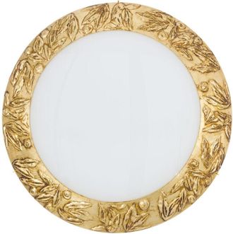 Kolarz Kolarz Serena Plaf&oacute;n Decorativo De Cristal 3 Luces Oro 24 Quilates