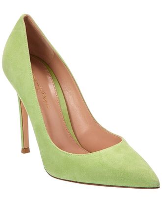 Gianvito Rossi 100 Suede Pump
