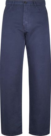 C.P. Company Five-Pocket Casual Trousers in Cotton-Linen Blend