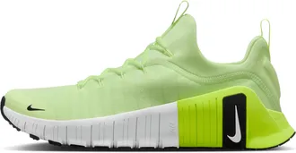 Nike Mens Free Metcon 6 Workout Shoes in Yellow | FJ7127-701