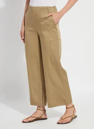 Lyss&eacute; Jane Cargo Ankle Pant (27 Inseam)