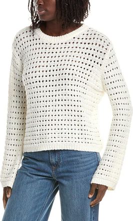 Isla Ollie Texture Stitch Flared Sleeve Sweater
