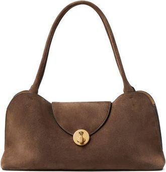 Versace Medium Leather East/West Shoulder Bag in Brown at Nordstrom