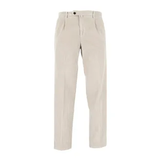 BRIGLIA 1949 Heren, Broeken, Beige, Maat: XL Leer