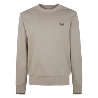 Fred Perry Hombre, Sudaderas, Beige, Talla: L